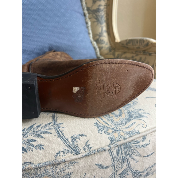 Women's Durango Brown Leather Western Boots Size 7.5 - Picture 4 of 7